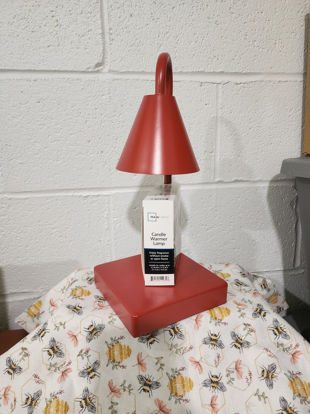 Mainstays Red Candle Warmer Lamp - Picture 3 of 3